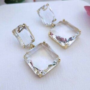 $5.95 Shipping Anthropologie Floating Crystal Earrings